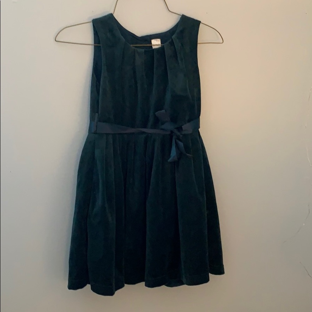 Girls Turquoise velvet Dress Carter’s Size 6
